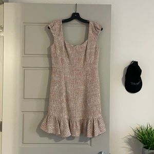 Rebecca Taylor Rose Tweed Dress